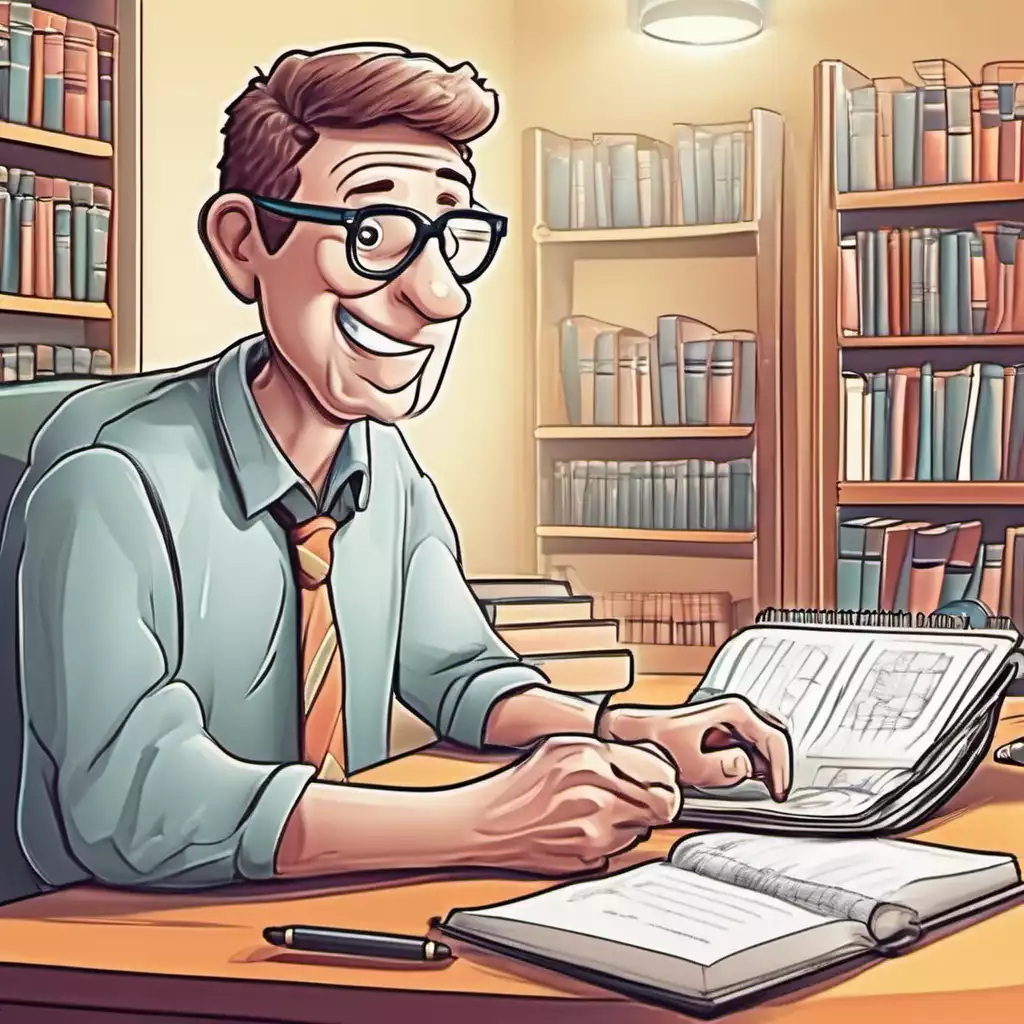 Earn Money By Participating In Studies cartoon